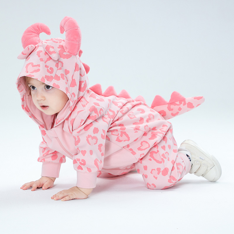 Cotton Baby Onesies Zipper - ฤดูใบไม้ผลิ Kigurumis เด็กทารกน่ารักเสื้อผ้าคอสเพลย์เด็กซิป Romper บอดี้สูทผ้าฝ้ายเด็กทารก Sully
