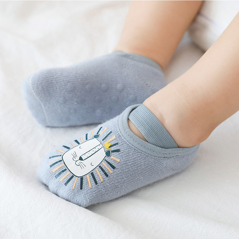 Unisex Baby Socks Non Slip - ถุงเท้ากันลื่นเด็กชายหญิงทารกแรกเกิดผ้าฝ้ายน่ารักถุงเท้าเด็กลื่นการ์ตูนสัตว์ถุงเท้าอบอุ่นรองเท้าผ้าใบราคาถูก Stuff