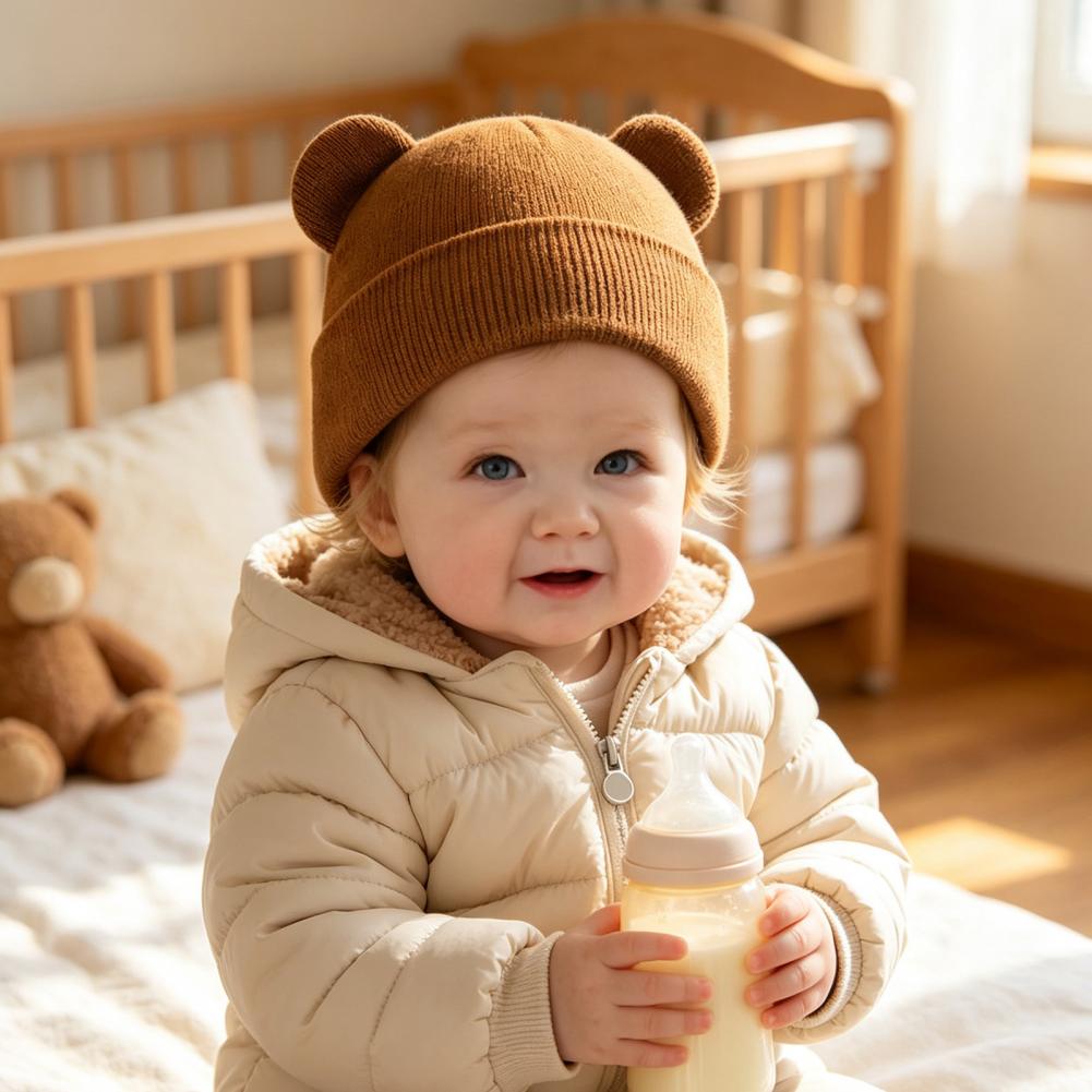 หมวกไหมพรมสำหรับเด็กทารกในฤดูห - Infant Beanie Hat With Ears บทวิจารณ์และราคา