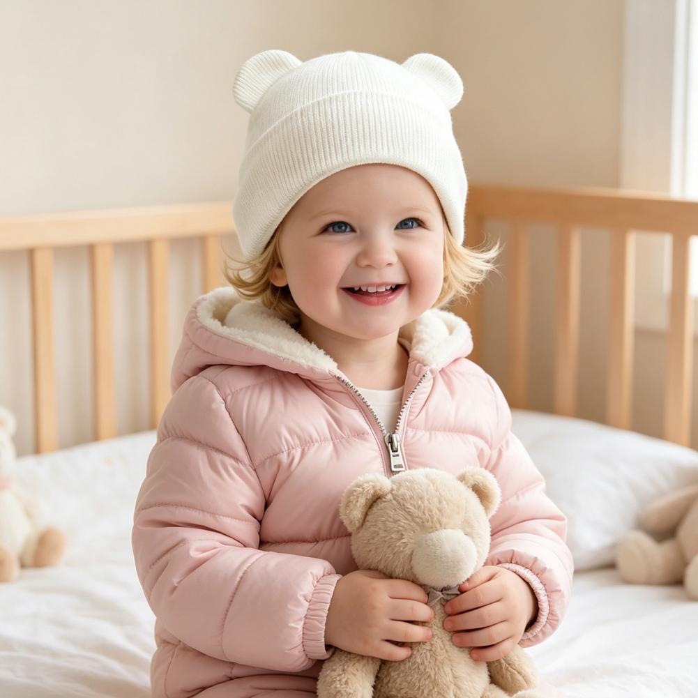 หมวกไหมพรมสำหรับเด็กทารกในฤดูห - Infant Beanie Hat With Ears บทวิจารณ์และราคา