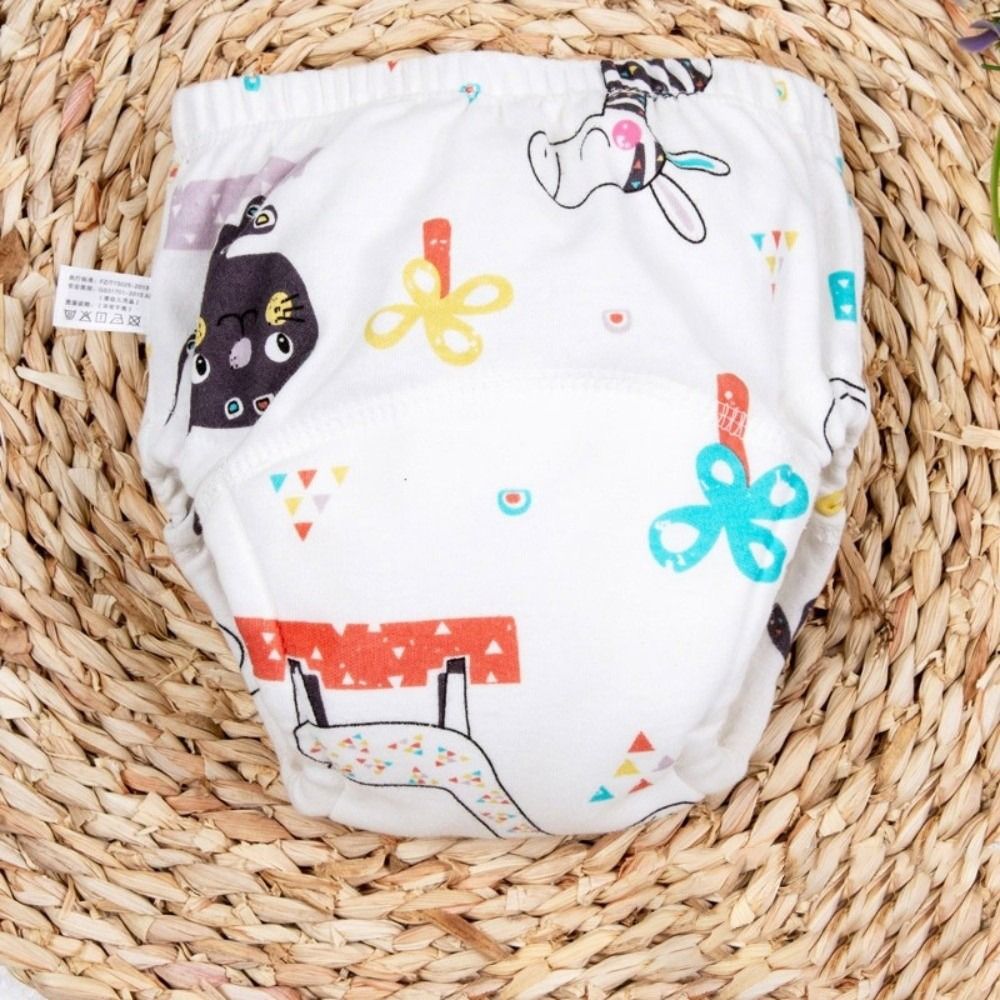 กางเกงฝึกขับถ่ายผ้าฝ้ายนุ่มสบา - Toddler Training Pants Leak Proof บทวิจารณ์และราคา