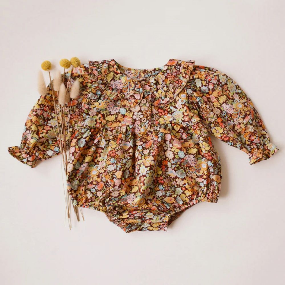 เสื้อผ้าเด็กผู้หญิงสําหรับ 0-2 - Newborn Baby Girl Romper Floral บทวิจารณ์และราคา
