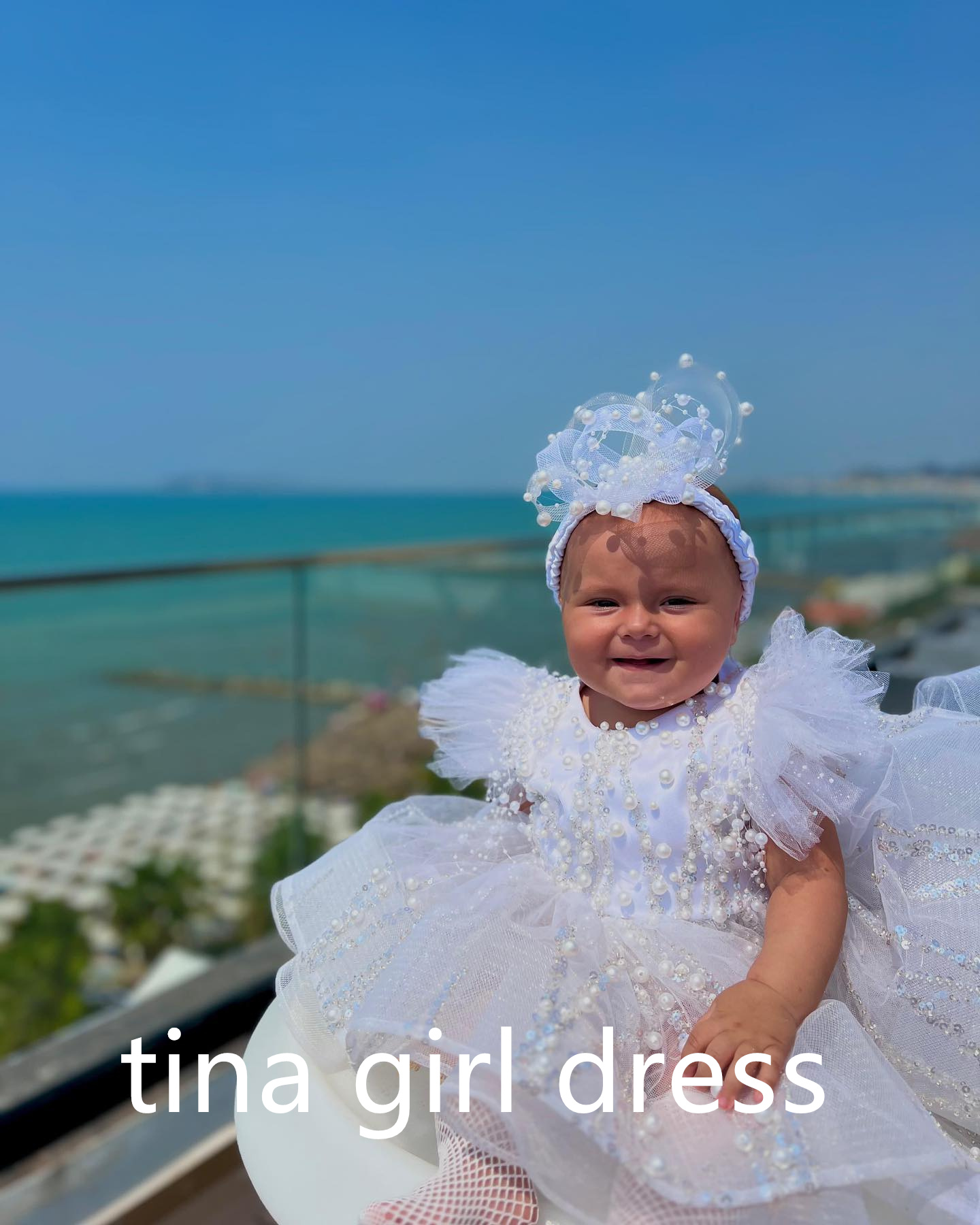 ชุดเดรสเจ้าหญิงสีขาวสำหรับงานแ - Toddler Girl Tulle Party Dress บทวิจารณ์และราคา