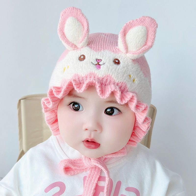 หมวกเด็กถักนิตติ้งอุ่นสบาย พร้ - Infant Beanie Hat With Ears บทวิจารณ์และราคา