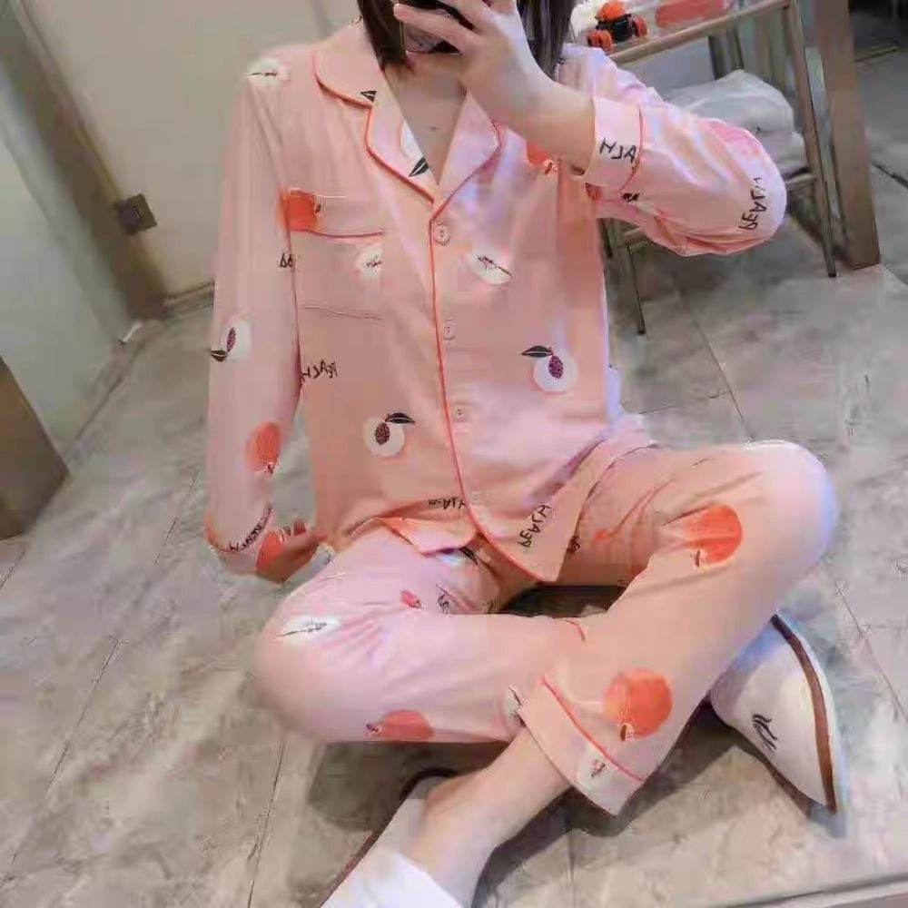 ชุดนอนสตรีแขนยาวสองชิ้น ชุดนอน - Maternity Wear บทวิจารณ์และราคา