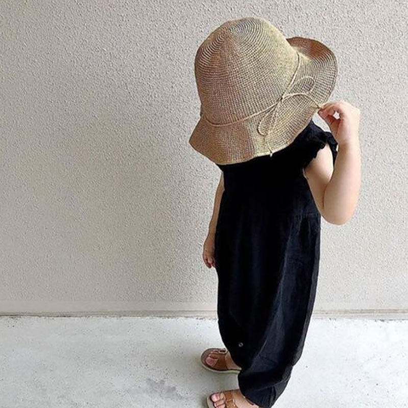 ชุดรอมเปอร์เด็กทารกแบบใหม่สำหร - Baby Summer Linen Sleeveless Jumpsuit บทวิจารณ์และราคา