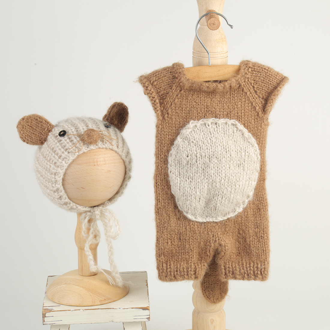 ชุดอุปกรณ์ถ่ายภาพทารกแรกเกิดแบ - Infant Photography Props Outfit บทวิจารณ์และราคา
