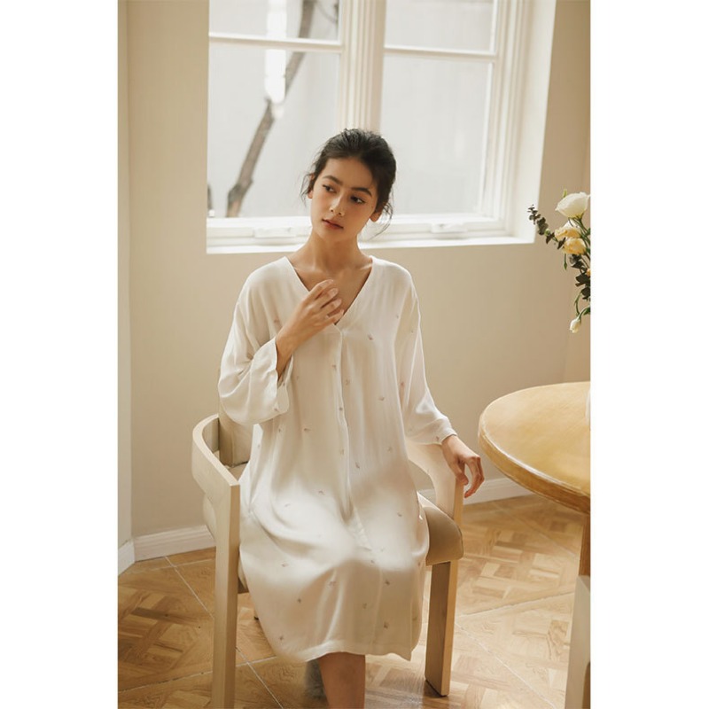 ชุดนอนผ้าวิสโคสเนื้อนุ่ม ระบาย - Maternity Wear บทวิจารณ์และราคา