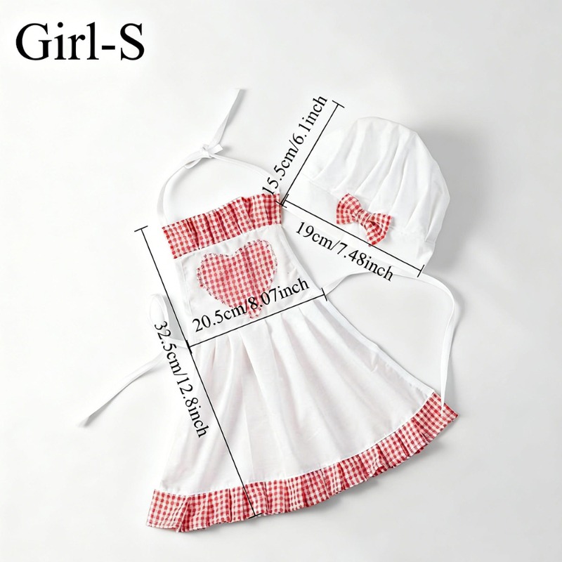 ชุดเชฟเด็กทารกผ้าลายตารางสีแดง - Infant Photography Props Outfit บทวิจารณ์และราคา