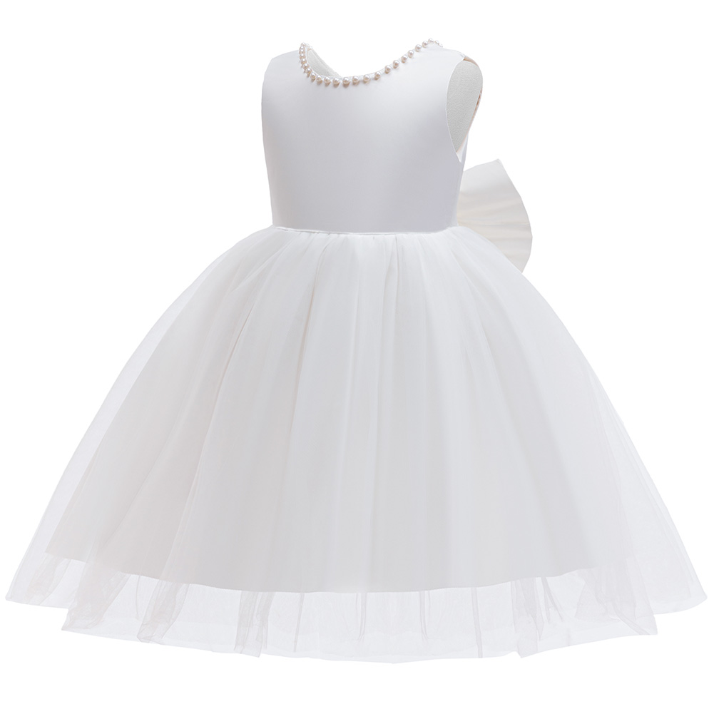 ชุดเดรสสีขาวสำหรับเด็กผู้หญิง  - Toddler Girl Tulle Party Dress บทวิจารณ์และราคา