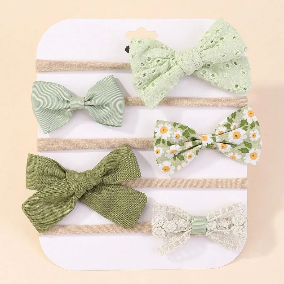5 ชิ้น/เซ็ตเด็กแถบคาดศีรษะยืดห - Baby Gear บทวิจารณ์และราคา