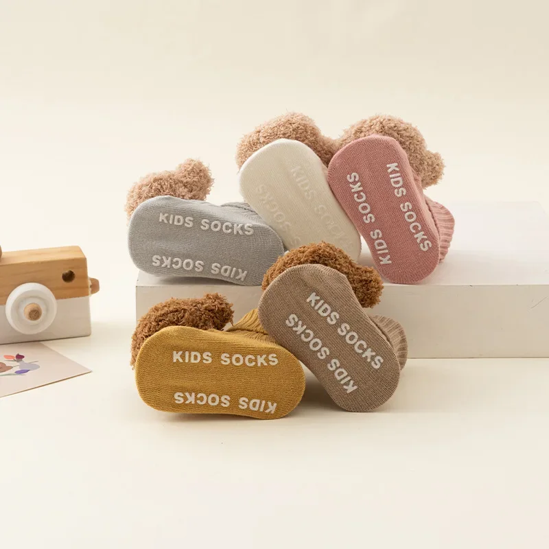 ถุงเท้าเด็กอบอุ่นลายการ์ตูนน่า - Unisex Baby Socks Non Slip บทวิจารณ์และราคา