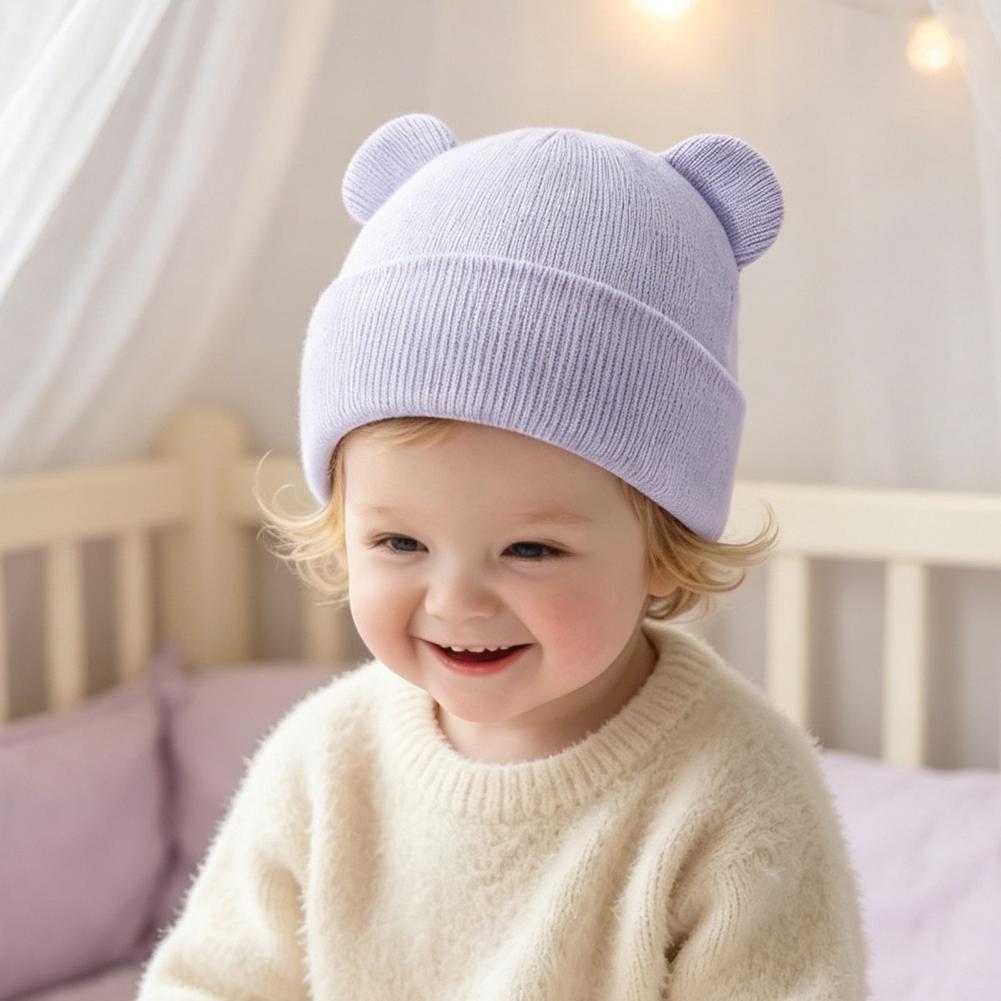 หมวกกันหนาวสำหรับเด็กทารก เครื - Infant Beanie Hat With Ears บทวิจารณ์และราคา