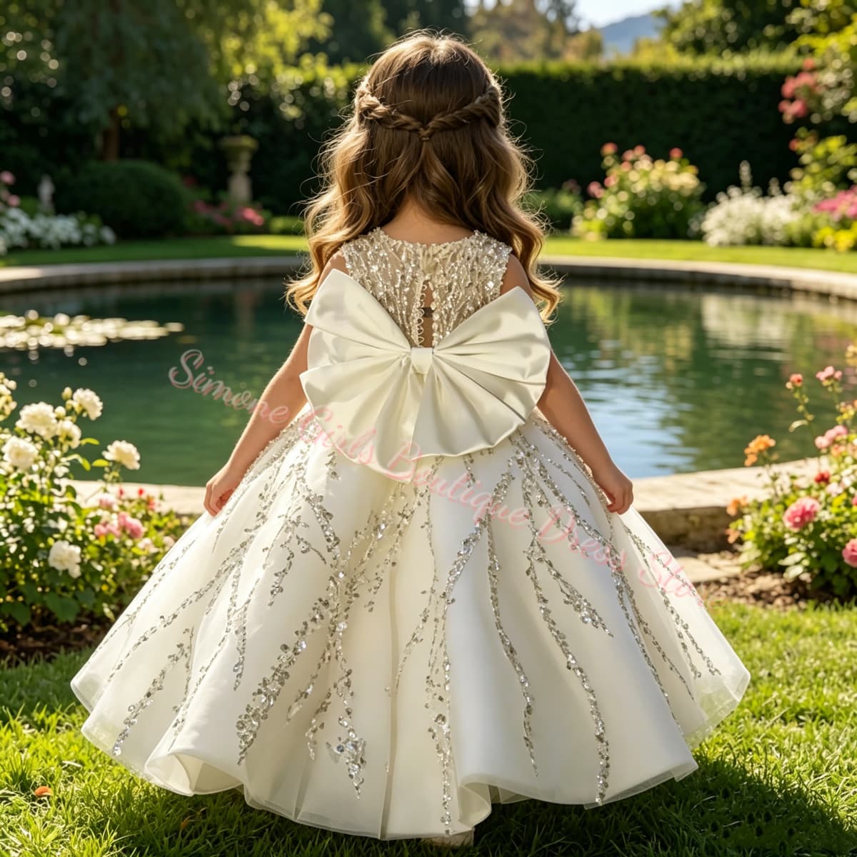 ชุดเดรสเด็กผู้หญิงสำหรับงานแต่ - Toddler Girl Tulle Party Dress บทวิจารณ์และราคา