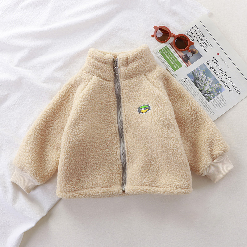 เสื้อแจ็คเก็ตขนแกะสำหรับเด็ก ก - Toddler Boy Winter Fleece Jacket บทวิจารณ์และราคา