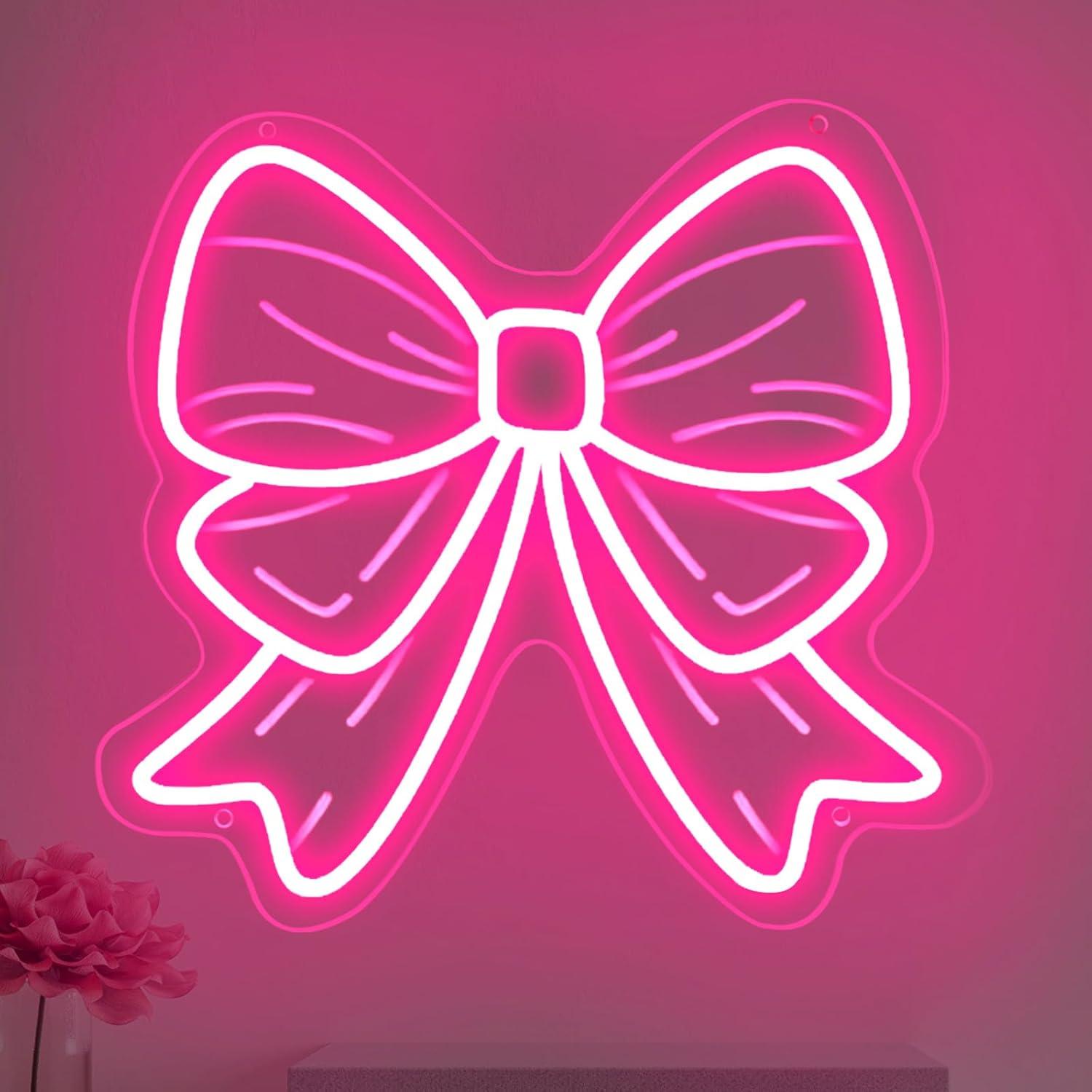 ป้ายไฟนีออนรูปโบว์ ไฟ LED ปรับ - Nursery บทวิจารณ์และราคา