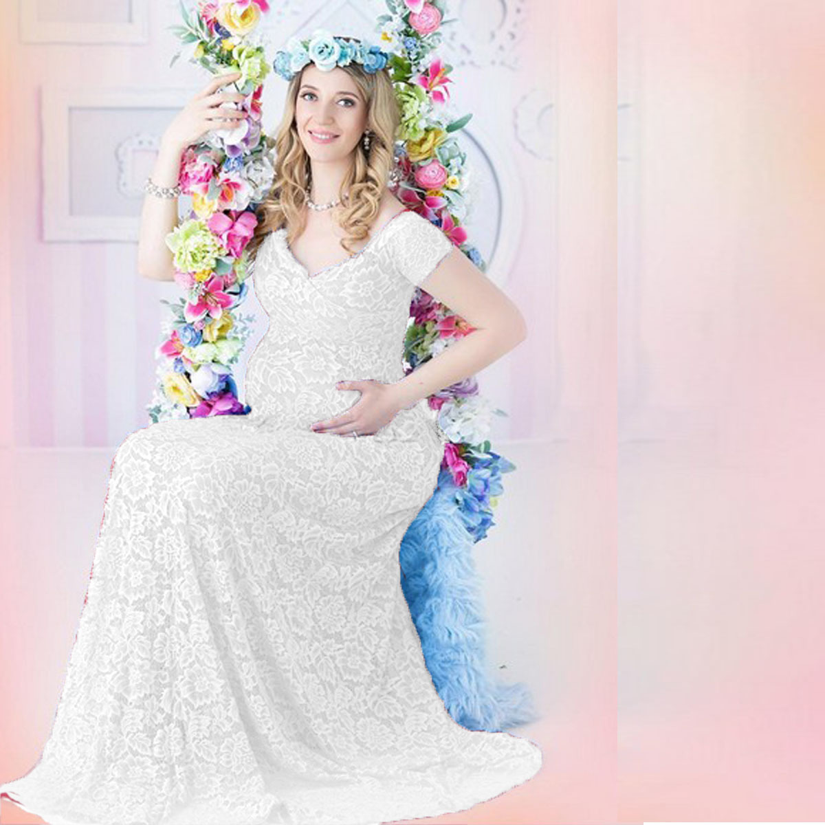 ชุดเดรสคลุมท้องสไตล์ยุโรปอเมริ - Maternity Wear บทวิจารณ์และราคา