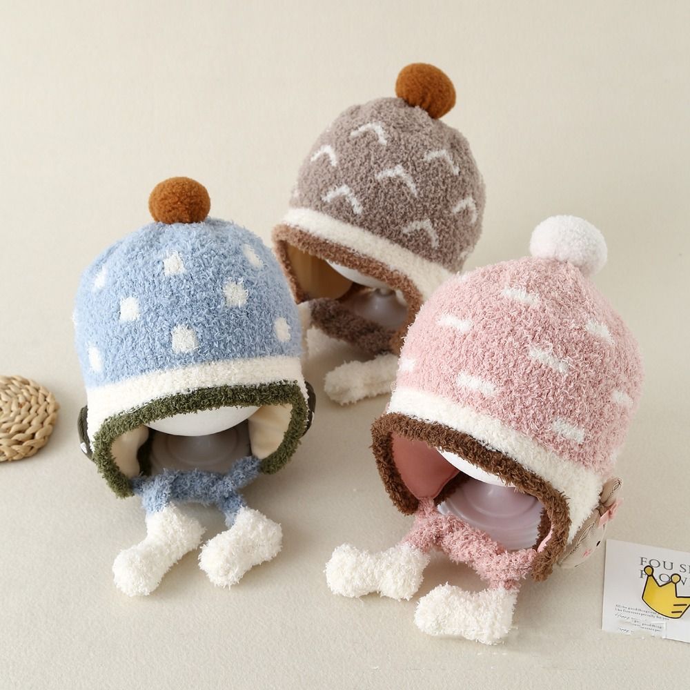 หมวกป้องกันหูเด็กแบบนุ่มกันลม  - Infant Beanie Hat With Ears บทวิจารณ์และราคา