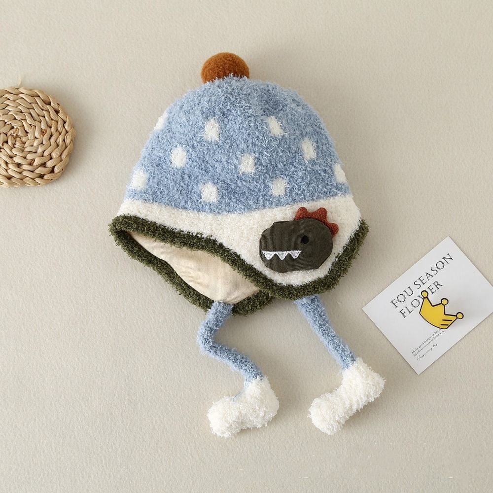 หมวกป้องกันหูเด็กแบบนุ่มกันลม  - Infant Beanie Hat With Ears บทวิจารณ์และราคา