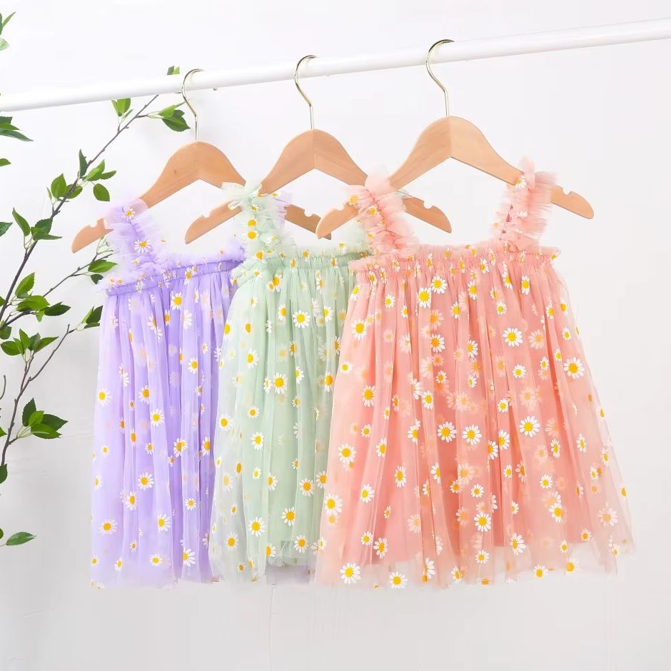 ชุดเดรสผ้าทูลสำหรับเด็กผู้หญิง - Toddler Girl Tulle Party Dress บทวิจารณ์และราคา